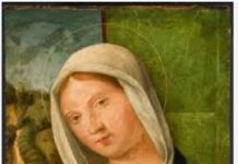 A Portrait as a Silver Anniversary Present Madonna And Child Portrait