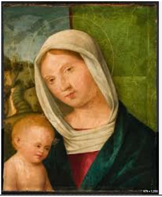 Madonna And Child Portrait Madonna And Child Portrait